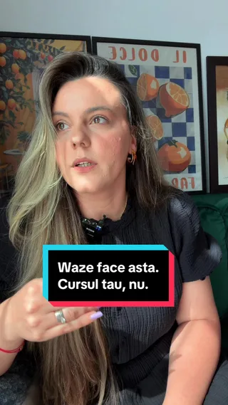 Daca Waze-ul ar functiona ca platforma ta de curs, n-ai…