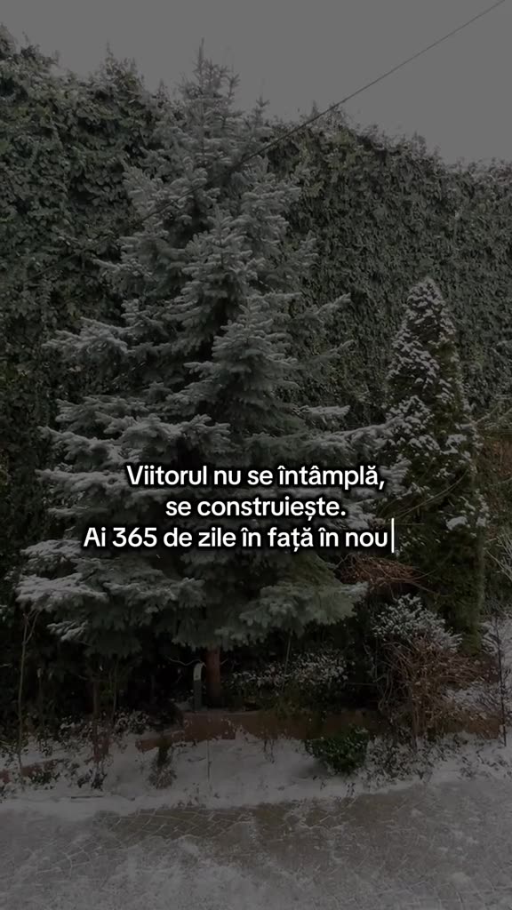 Un an nou, un început proaspăt. Vă dorim să aveți încredere în ceea c...
