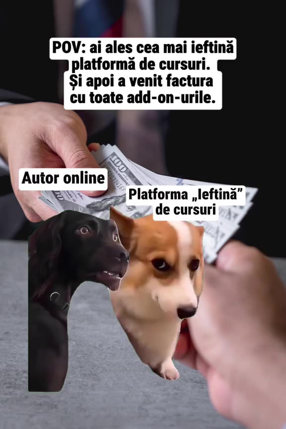 Cel mai mare semn că ești pe platforma greșită nu e prețul mare. E că...